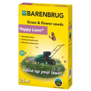Barenbrug Happy Lawn smeša semena trave i cveća 0.5kg
